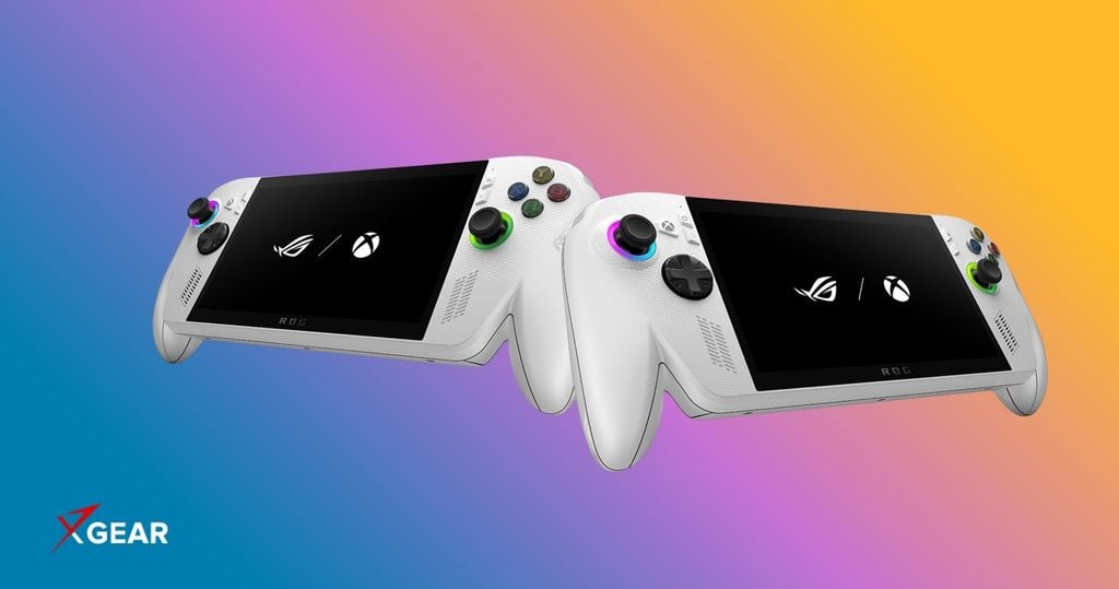 ASUS ROG Xbox Ally RC73YA-NH002W thiết kế thanh lịch mang lại cảm giác thoải mái khi dùng