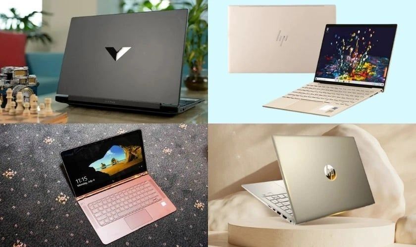 nhiều dòng laptop hp