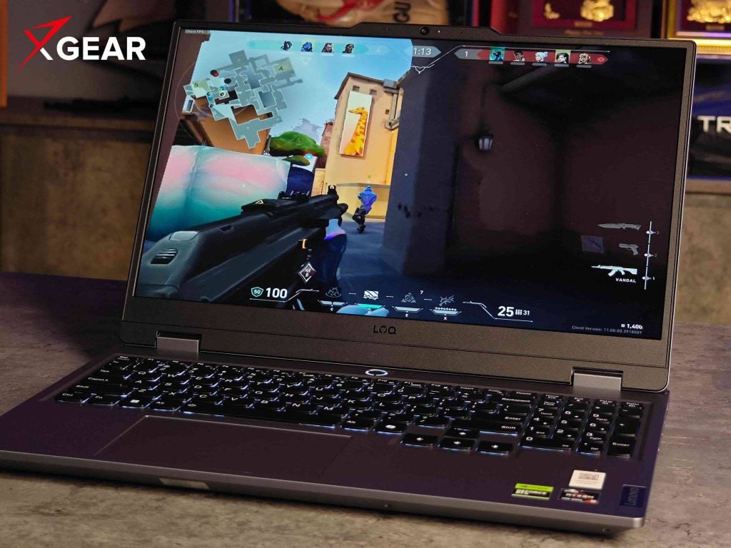 chơi game trên lêovo loq 15
