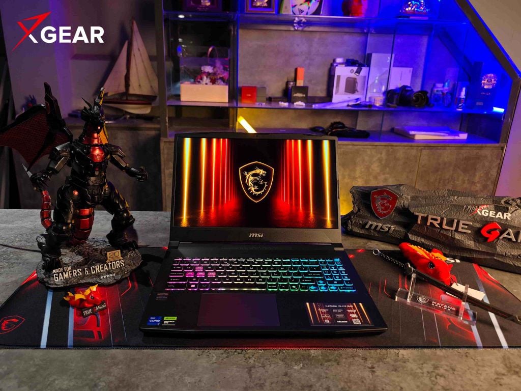 cận màn hình msi katana 15