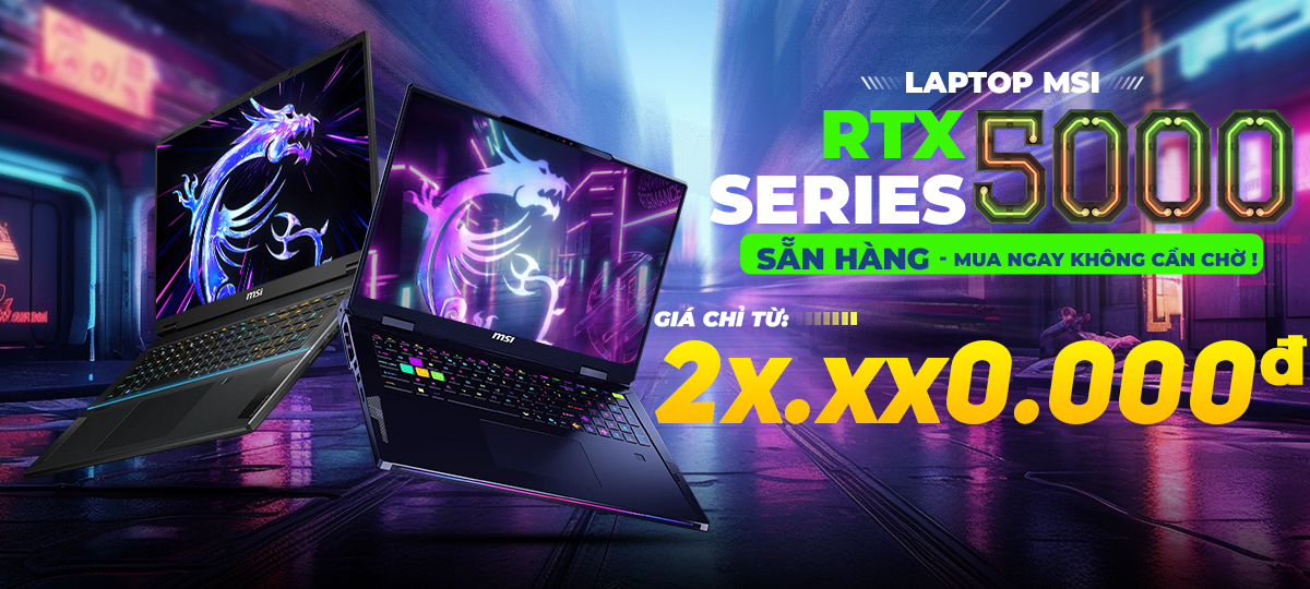 Laptop Gaming MSI RTX 5000