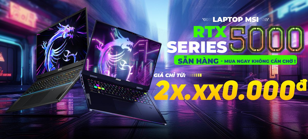 Laptop Gaming MSI RTX 5000