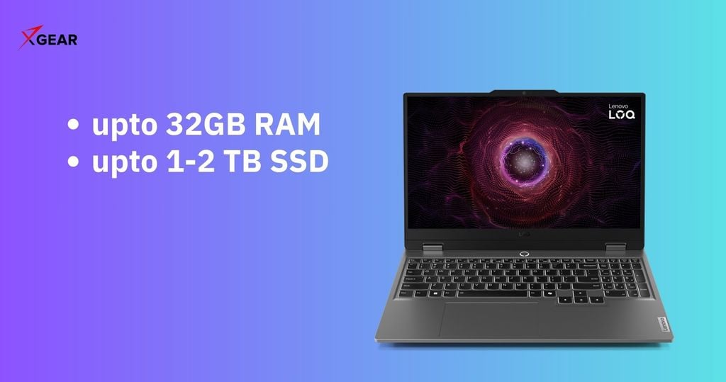 laptop gaming 15ARP9 83JC00HXVN có khả năng nâng cấp ram và ssd