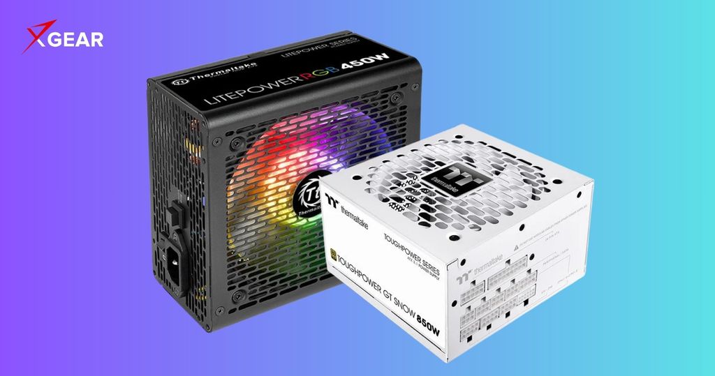 nguồn Thermaltake sở hữu công xuất mạnh mẽ