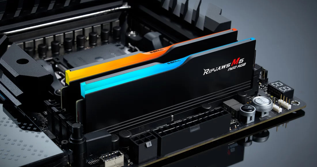 ram gskill ripjaws m5 neo rgb 64gb