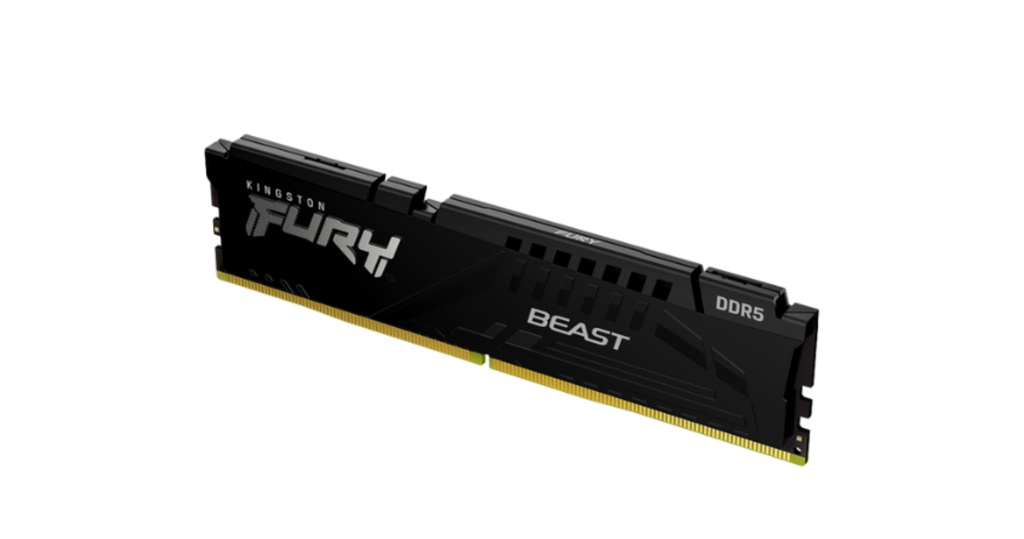 ram pc kingston fury beast 16gb ddr5 5600mhz kf556c40bb 16wp nghiêng