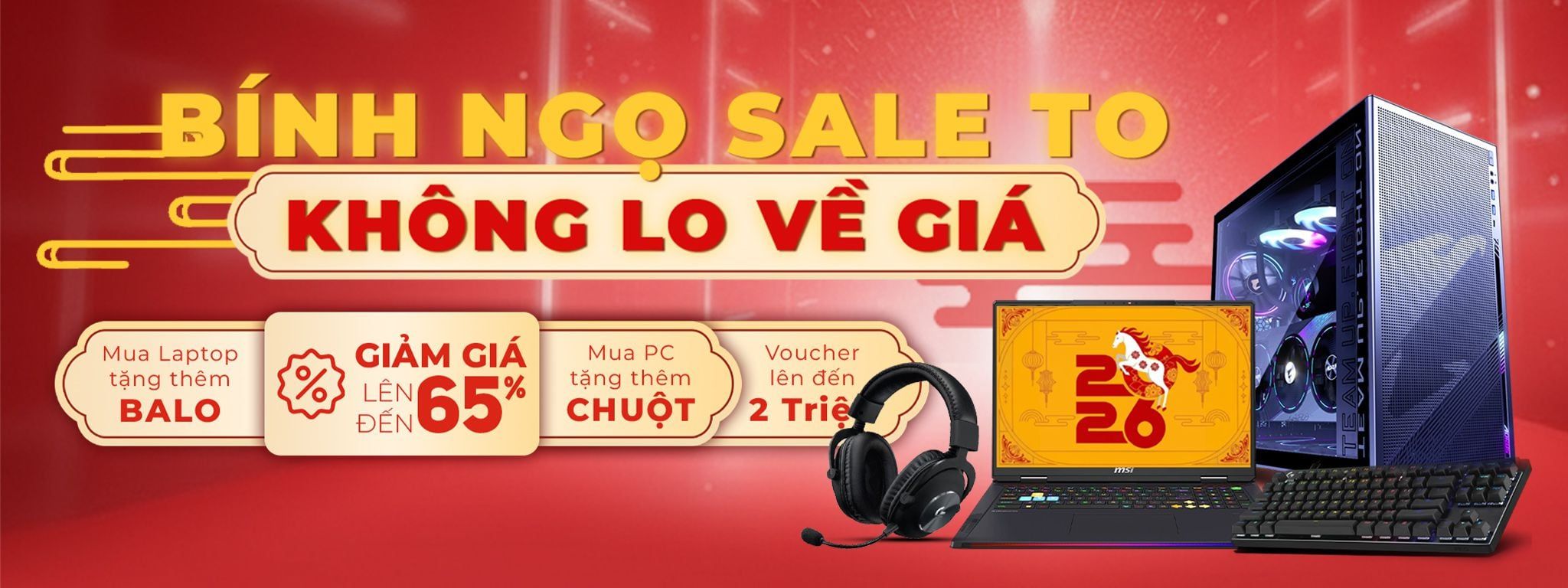 XGEAR - SALE BÍNH NGỌ