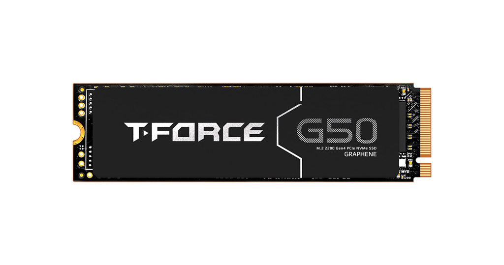 ssd teamgroup g50 512gb m 2 pcie gen4x4 góc chính diện