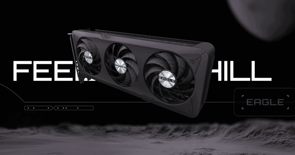 thiết kế vga gigabyte geforce rtx 5060 eagle max oc 8g