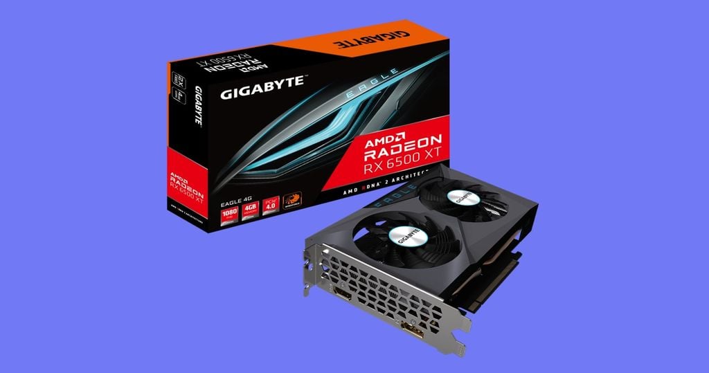 VGA Gigabyte Radeon™ RX 6500 XT EAGLE 4G GV-R65XTEAGLE-4GD