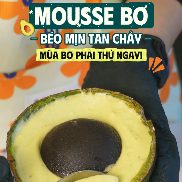 Công Thức Mousse “Trái Bơ”: Béo Mịn, Đẹp Mắt, Dễ Làm Tại Nhà