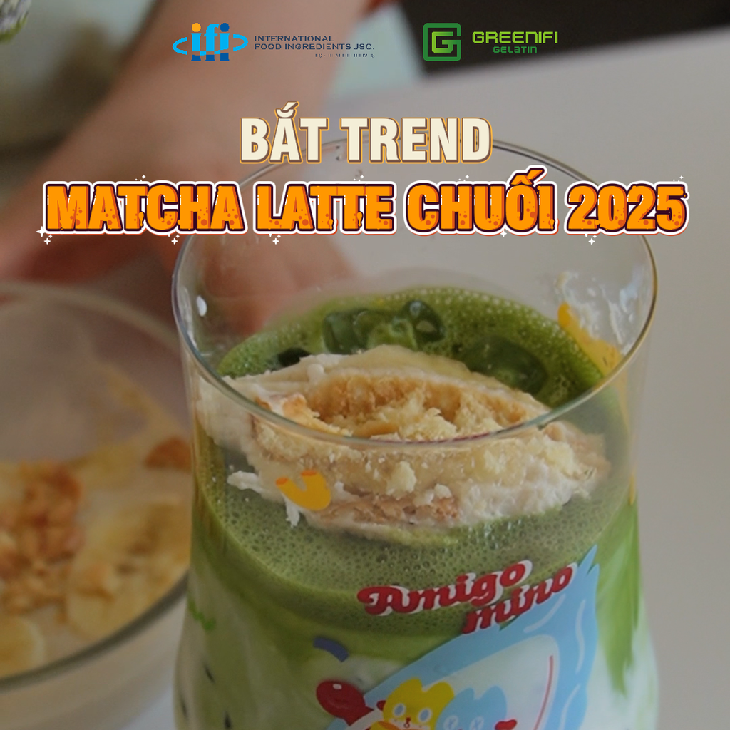 BANANA PUDDING MATCHA – HOT TREND CỰC VIRAL KHÔNG THỂ BỎ LỠ!