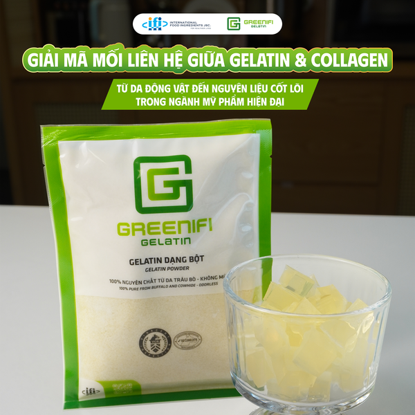 GIẢI MÃ MỐI LIÊN HỆ GIỮA DA ĐỘNG VẬT, COLLAGEN VÀ GELATIN TRONG CHUỖI GIÁ TRỊ NGÀNH MỸ PHẨM
