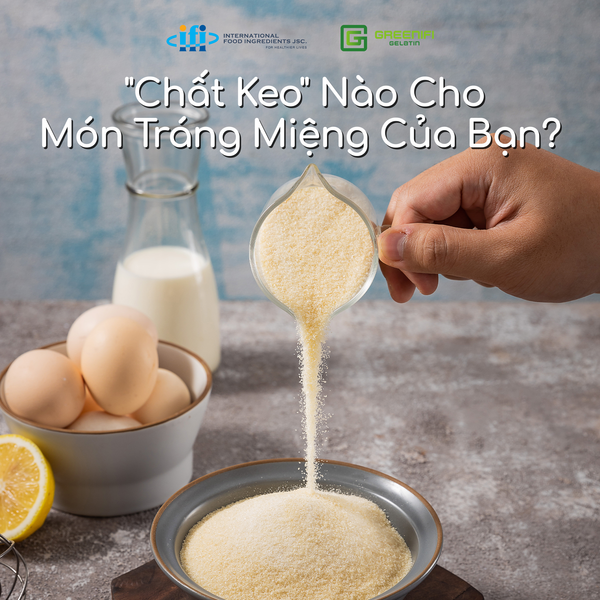 So Sánh Gelatin, Carrageenan và Pectin: Chọn 