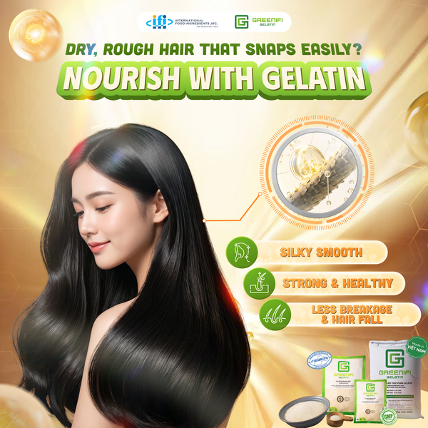 Gelatin in the Beauty Industry: The Benefits of Gelatin for Hair Restoration