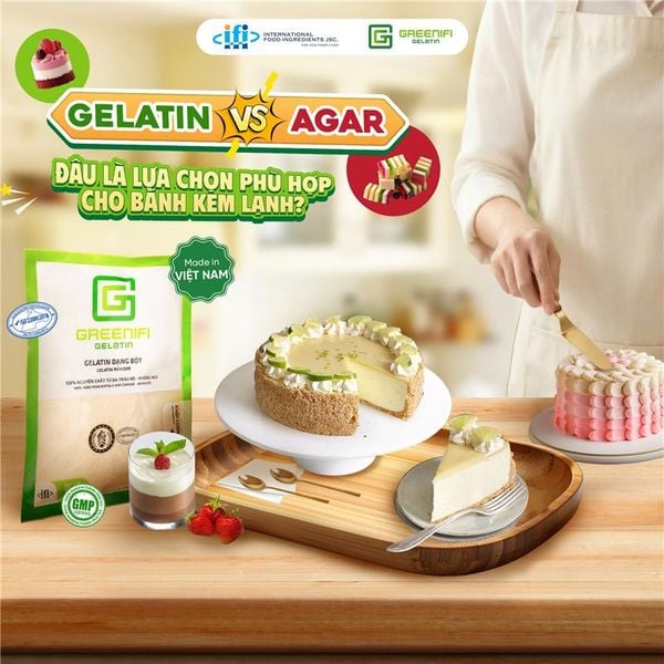 GELATIN, AGAR HAY PECTIN: ĐÂU LÀ NGUYÊN LIỆU PHÙ HỢP CHO CÁC DÒNG BÁNH KEM LẠNH?