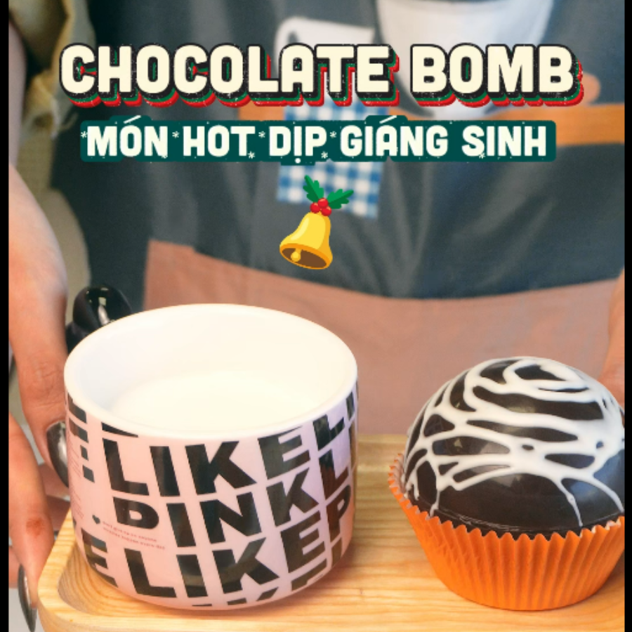 Cách Làm Chocolate Bomb “Bất Bại” Tặng Người Thương Dịp Giáng Sinh