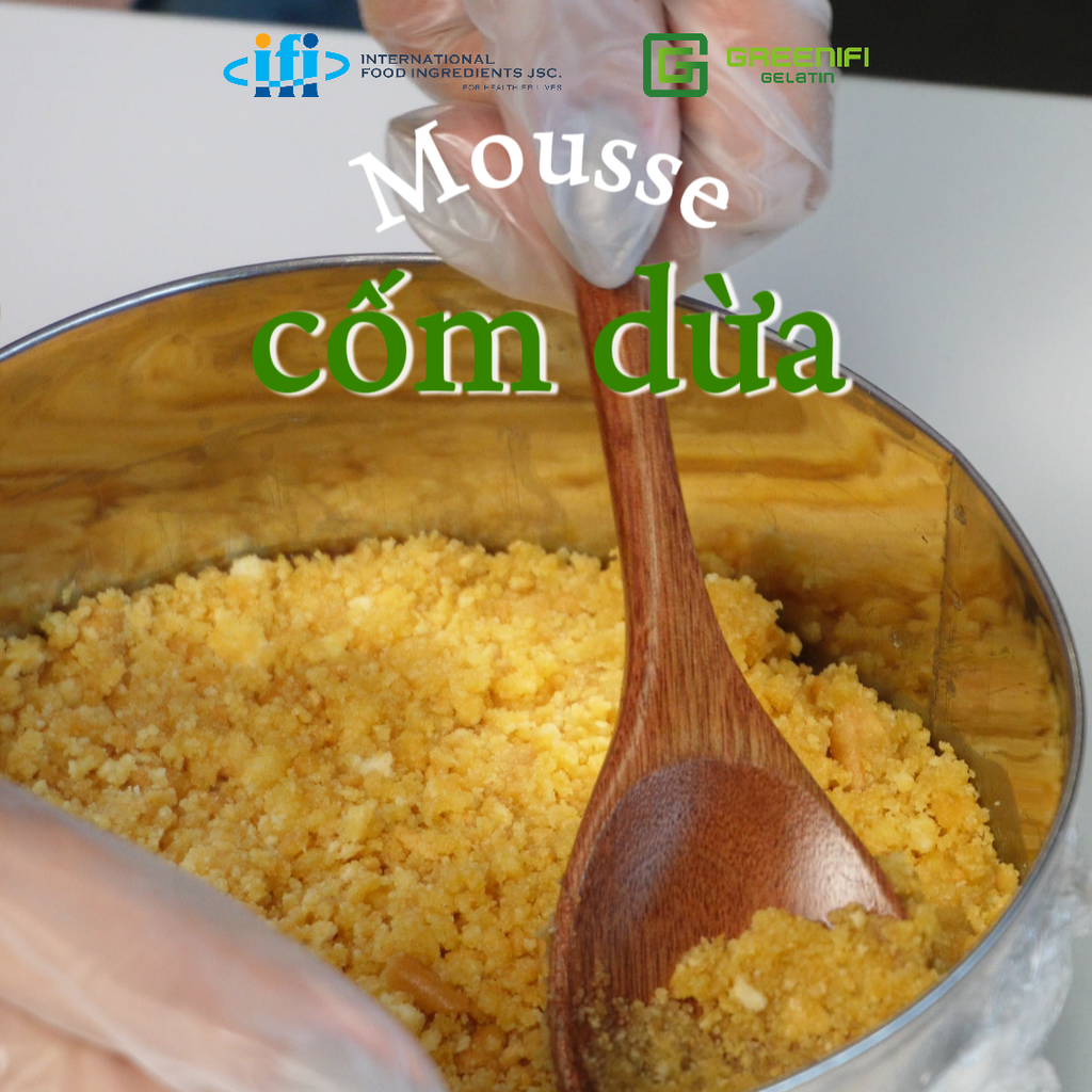 Mousse Cốm Dừa - Bí Quyết “Gói Trọn” Tinh Hoa Thu Hà Nội