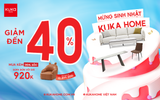 MỪNG SINH NHẬT KUKA HOME THÁNG 9 – RỘN RÀNG DEAL NỘI THẤT LÊN ĐẾN 40%