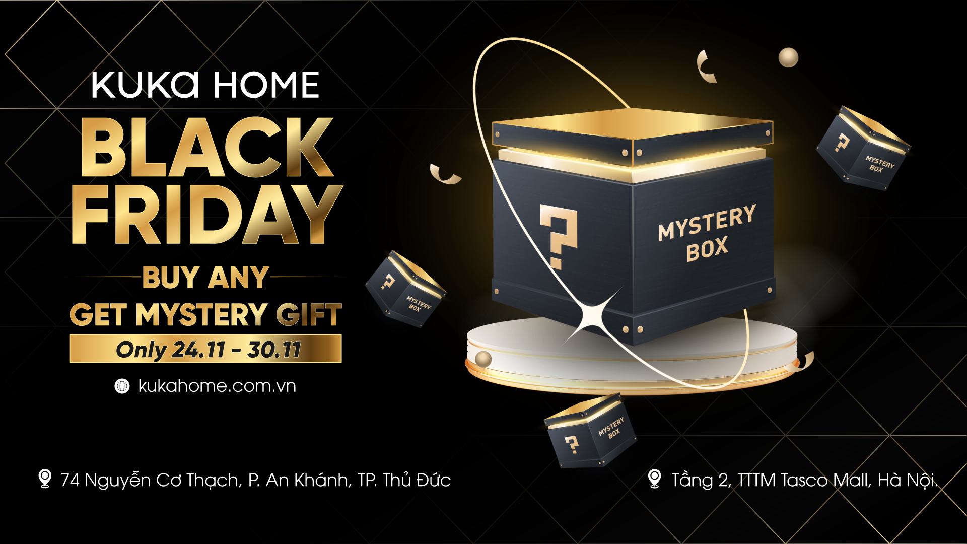 [BLACK FRIDAY] BUY ANY, GET MYSTERY GIFT - BỐC THĂM 100% TRÚNG QUÀ