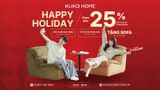 HAPPY HOLIDAY || ƯU ĐÃI LÊN ĐẾN 36% – TẶNG NGAY SOFA TRỊ GIÁ 8,4 TRIỆU