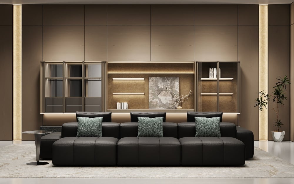 Nội Thất Liền Tường Contemporary Luxury – Sự Tinh Tế Trong Từng Chi Tiết