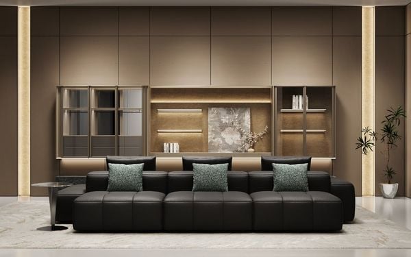 Nội Thất Liền Tường Contemporary Luxury – Sự Tinh Tế Trong Từng Chi Tiết