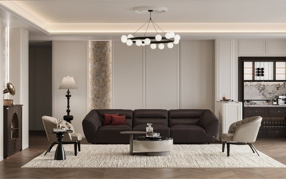 Nội Thất Liền Tường Phong Cách Modern Classic Luxury – Chuẩn Mực Của Không Gian Sống Thượng Lưu