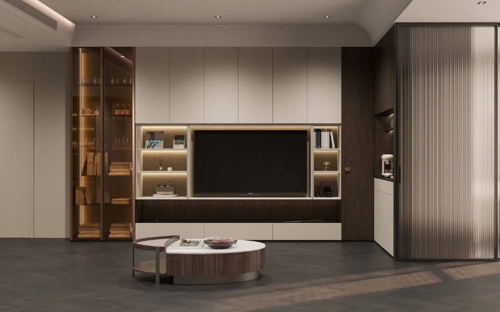 Nội Thất Liền Tường Modern Luxury – Chuẩn Sống Tinh Tế Trong Từng Chi Tiết