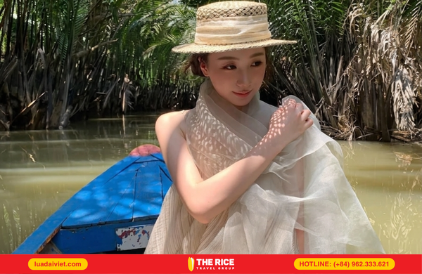 The Mekong Delta tour – My Tho – Ben Tre is currently trending internationally due to its incredibly picturesque and romantic scenery.