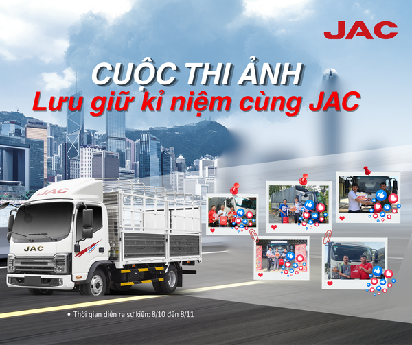 CUỘC THI ẢNH: LƯU GIỮ KỶ NIỆM CÙNG JAC