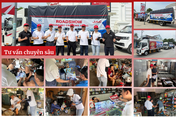 Roadshow JAC Việt Nam tại Ô tô Bạch Gia Nghệ An – Hành trình kết nối cùng khách hàng