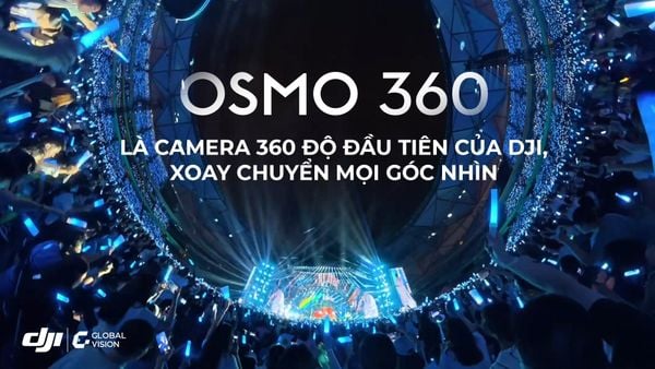 DJI Osmo 360 là camera 360 độ đầu tiên của DJI, sẵn sàng xoay chuyển mọi góc nhìn