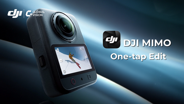 AI Editing trên DJI Mimo: Hậu kỳ video 360° chỉ với 1 chạm