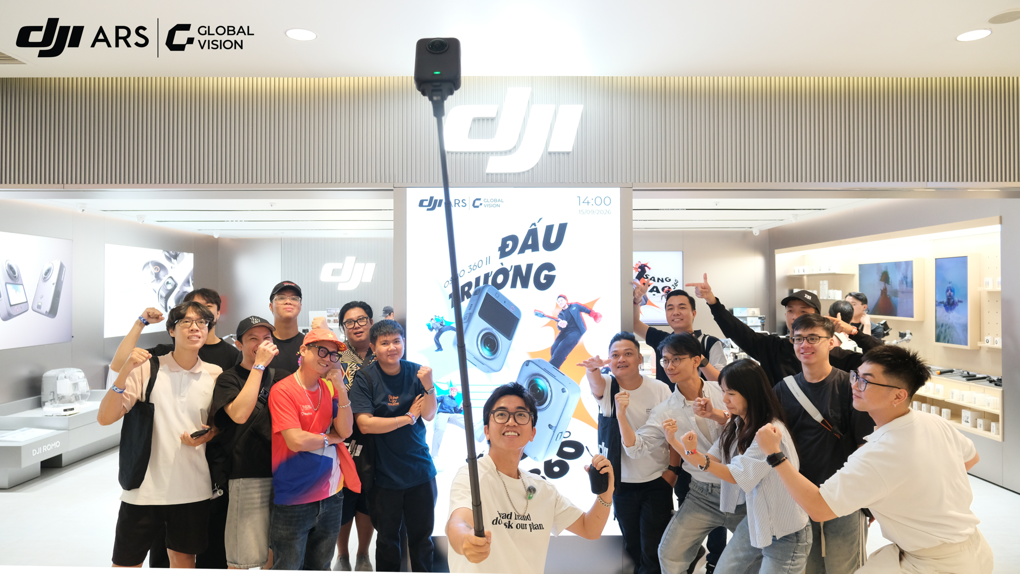 Workshop Đấu Trường Sáng Tạo 360°: Khai phóng khả năng ghi hình cùng DJI Osmo 360 II