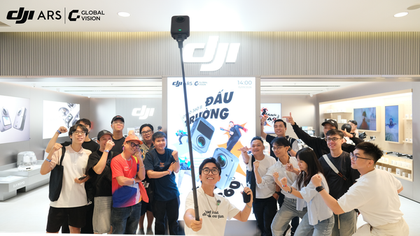 Workshop Đấu Trường Sáng Tạo 360°: Khai phóng khả năng ghi hình cùng DJI Osmo 360 II