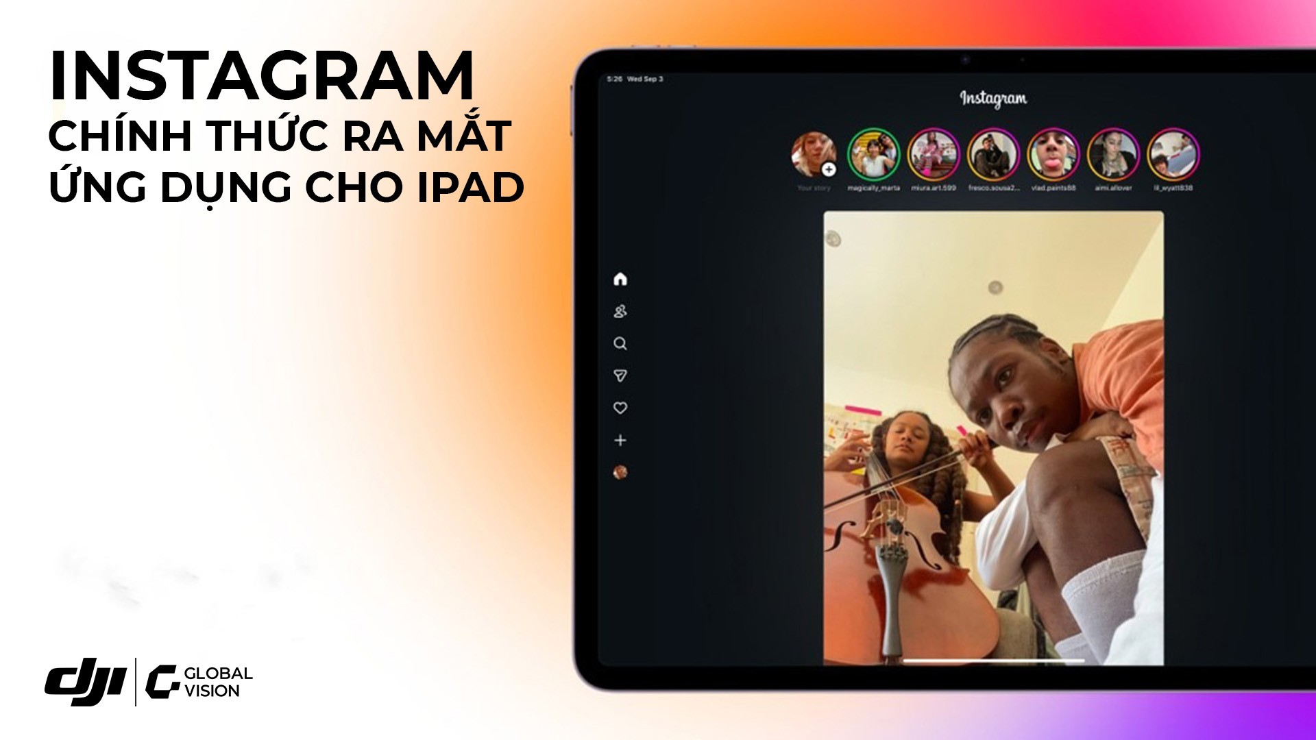 Instagram chính thức ra mắt ứng dụng cho iPad