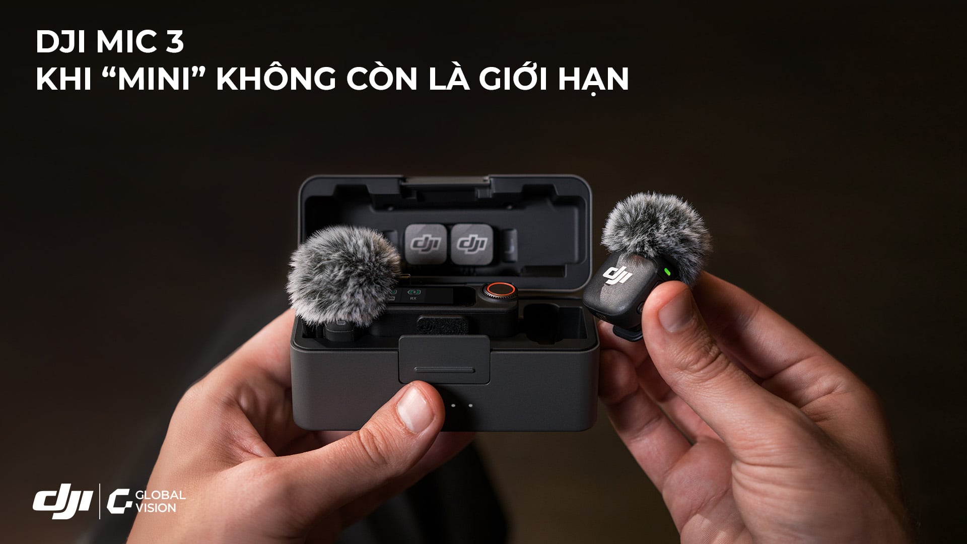 DJI Mic 3 – Khi “mini” không còn là giới hạn