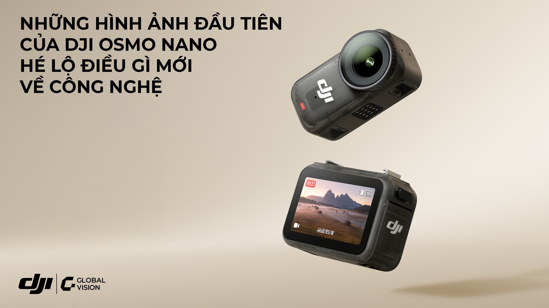 Những hình ảnh đầu tiên của DJI Osmo Nano hé lộ điều gì mới về công nghệ?