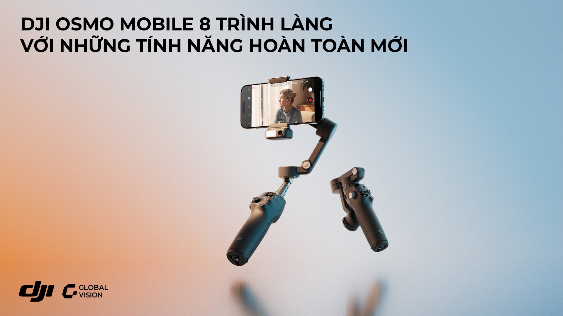 DJI Osmo Mobile 8 trình làng với những cải tiến hoàn toàn mới