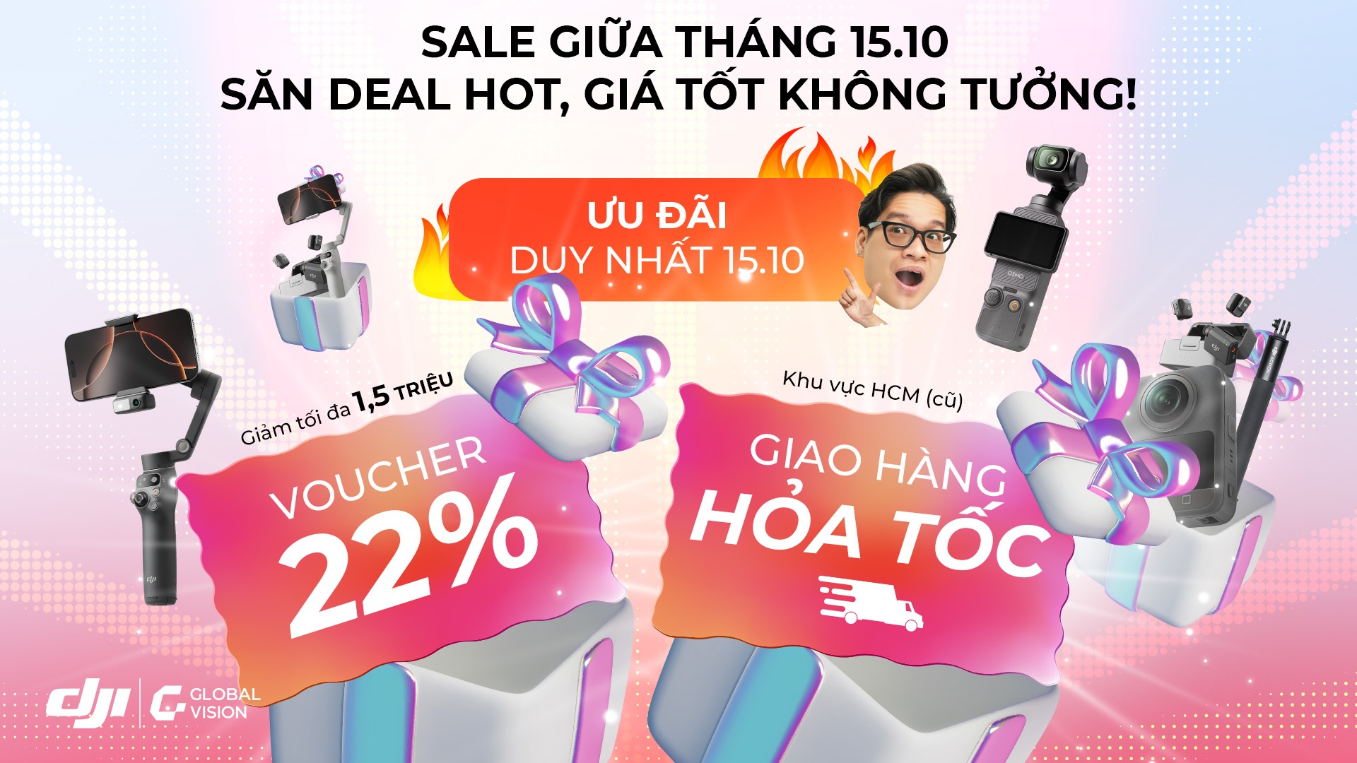 Sale giữa tháng 15.10 – Săn deal hot, giá tốt không tưởng