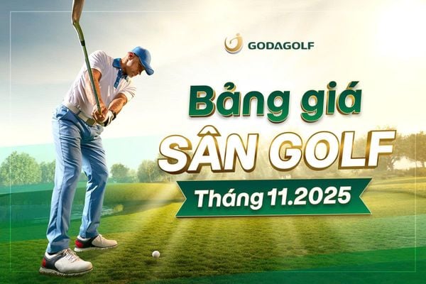 BẢNG GIÁ SÂN GOLF TOÀN QUỐC THÁNG 11 - GODA GOLF