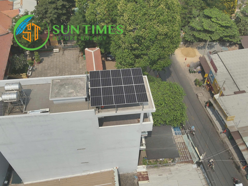 Hoàn thiện dự án solar hộ nhà dân với công suất 6.05 kWp tại Q12,TPHCM