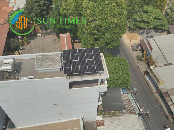 Hoàn thiện dự án solar hộ nhà dân với công suất 6.05 kWp tại Q12,TPHCM