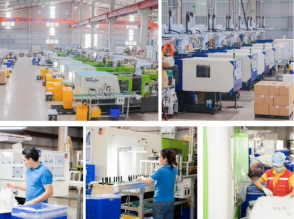Các khâu sản xuất nhà máy Pavico