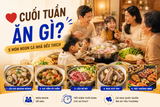 TOP 5 MÓN NGON CUỐI TUẦN CHO GIA ĐÌNH DỄ LÀM