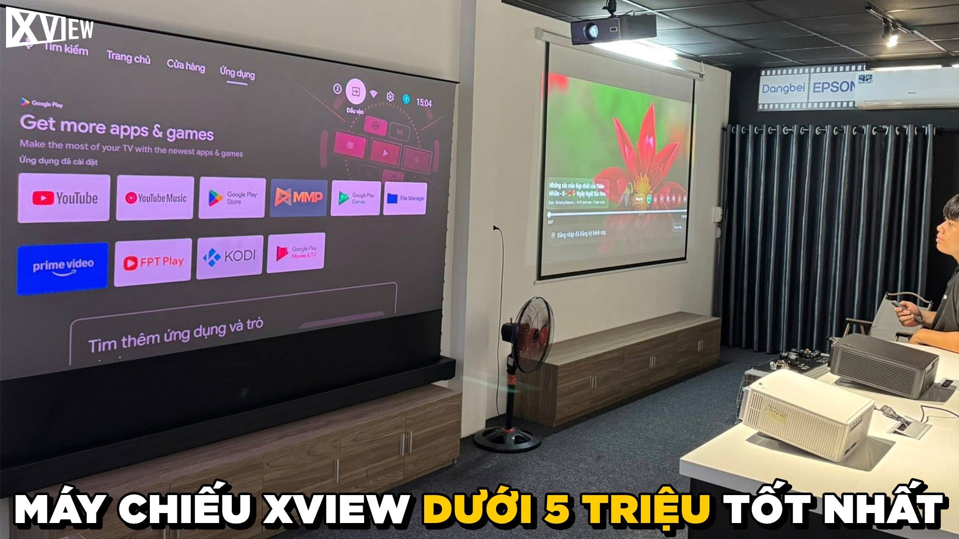 Xview MÁY CHIẾU XVIEW DƯỚI 5 TRIỆU TỐT NHẤT – XVIEW VIỆT NAM