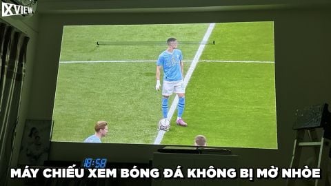MÁY CHIẾU NÀO XEM BÓNG ĐÁ KHÔNG BỊ MỜ NHÒE?
