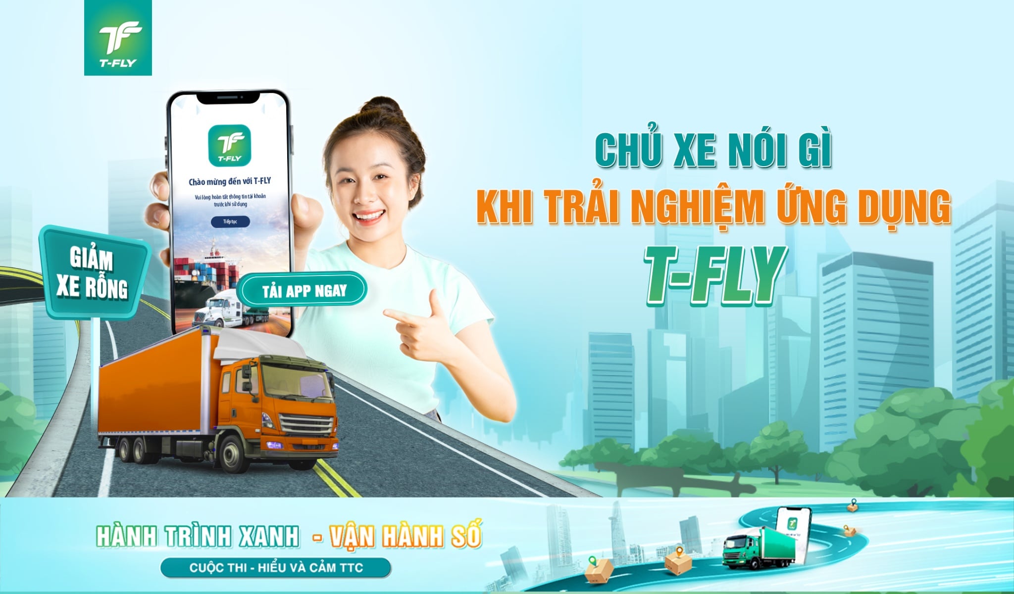 Chủ xe nói gì khi trải nghiệm ứng dụng vận tải T-FLY?