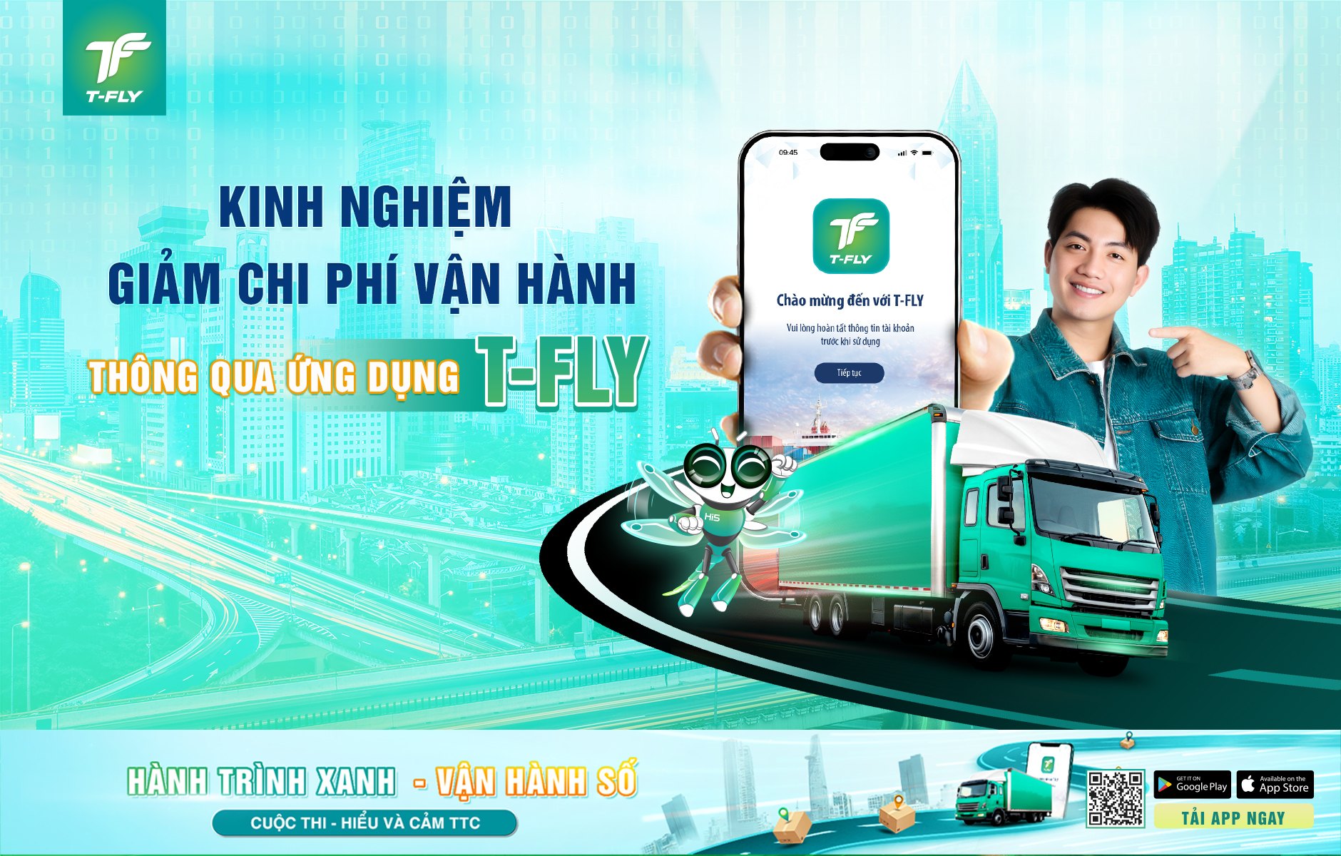 Kinh nghiệm tiết kiệm chi phí vận hành thông qua ứng dụng T-FLY